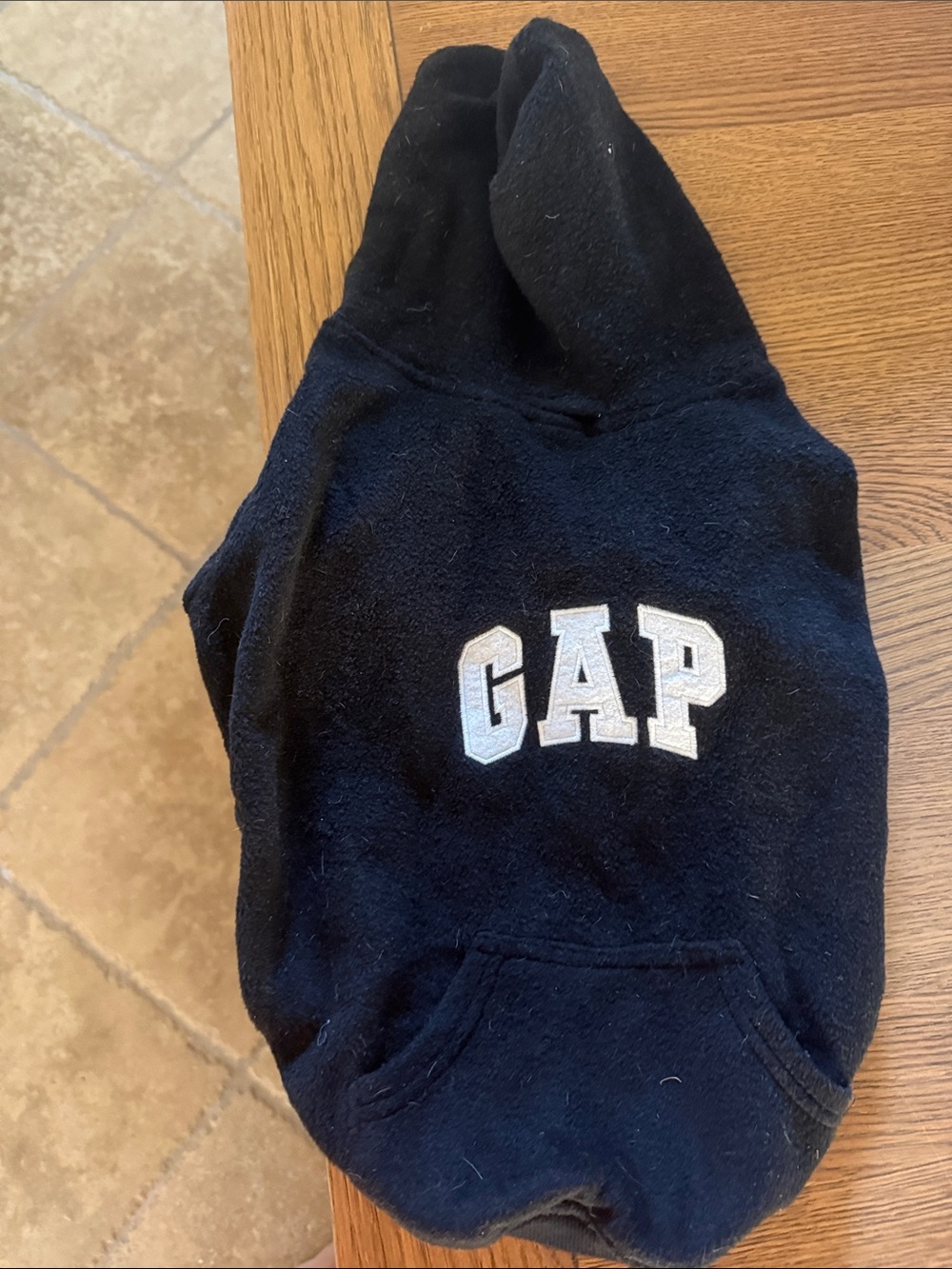 GAP Pet Navy Hoodie with White Logo